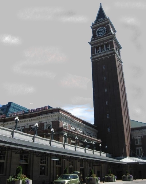 Seattle's King Street Station - exterior